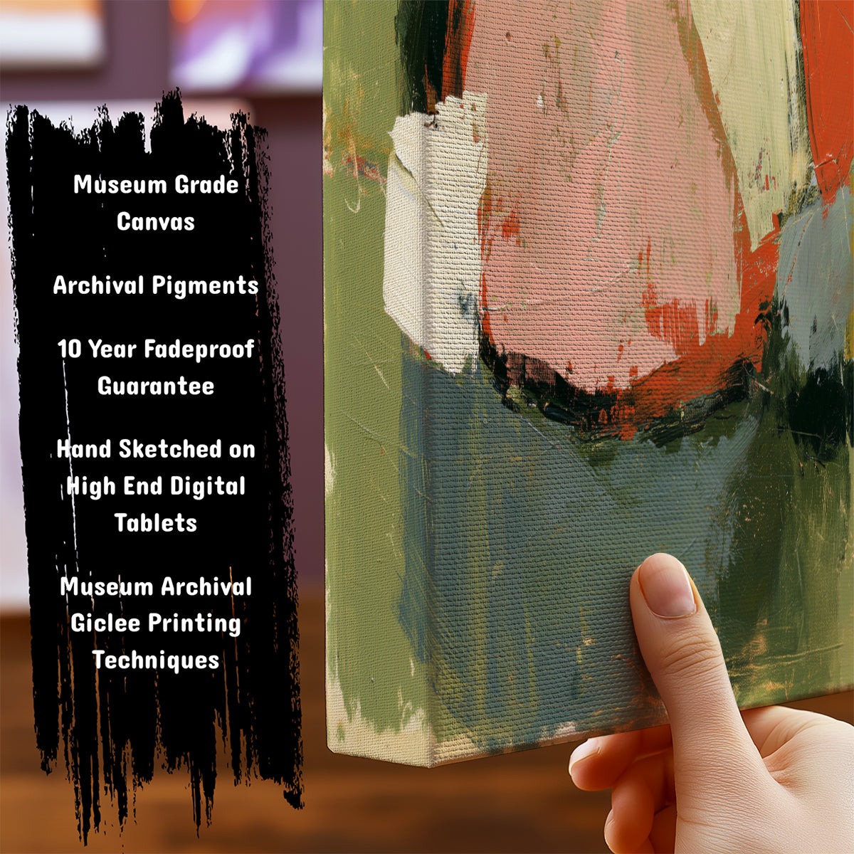 Information about Abstract Art Print