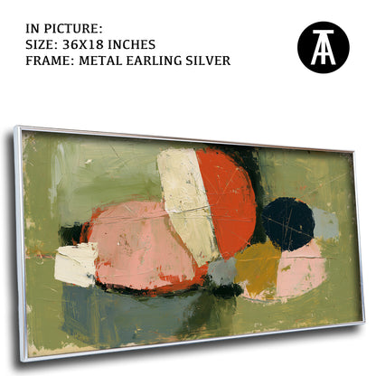 Artwork in Metal Earling Silver Frame