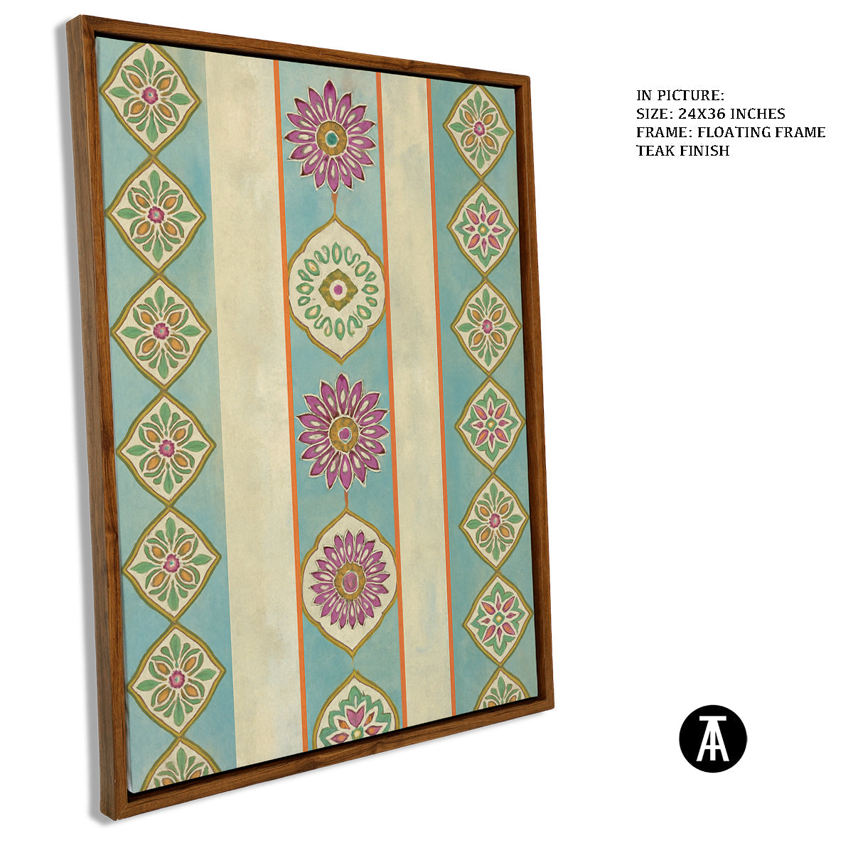 Artwork in Floating Frame