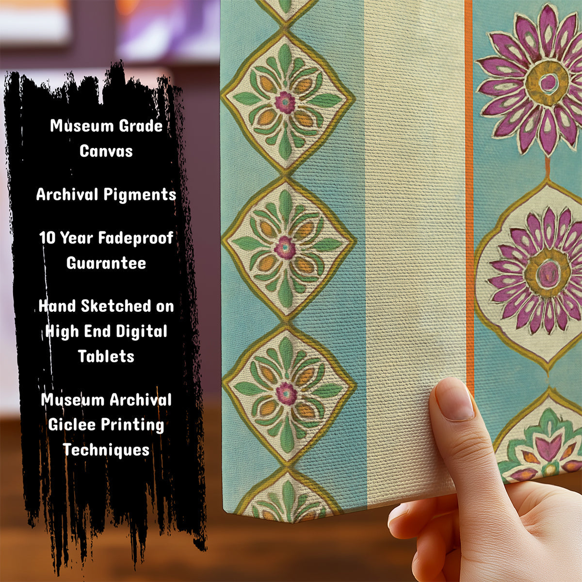 Information about Indian Art Canvas Art Print