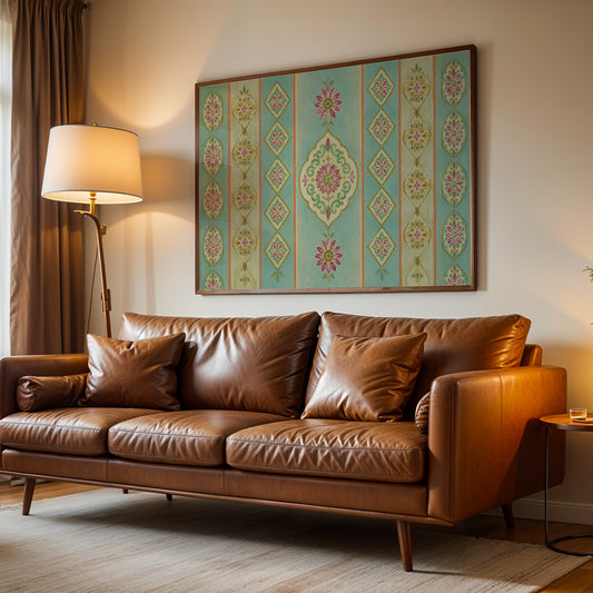 Heritage Indian Painting in a Lifestyle Setting
