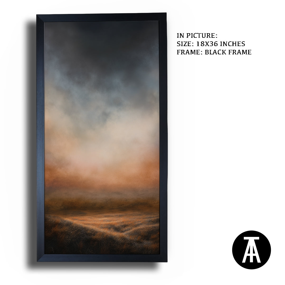 Artwork in Black Frame