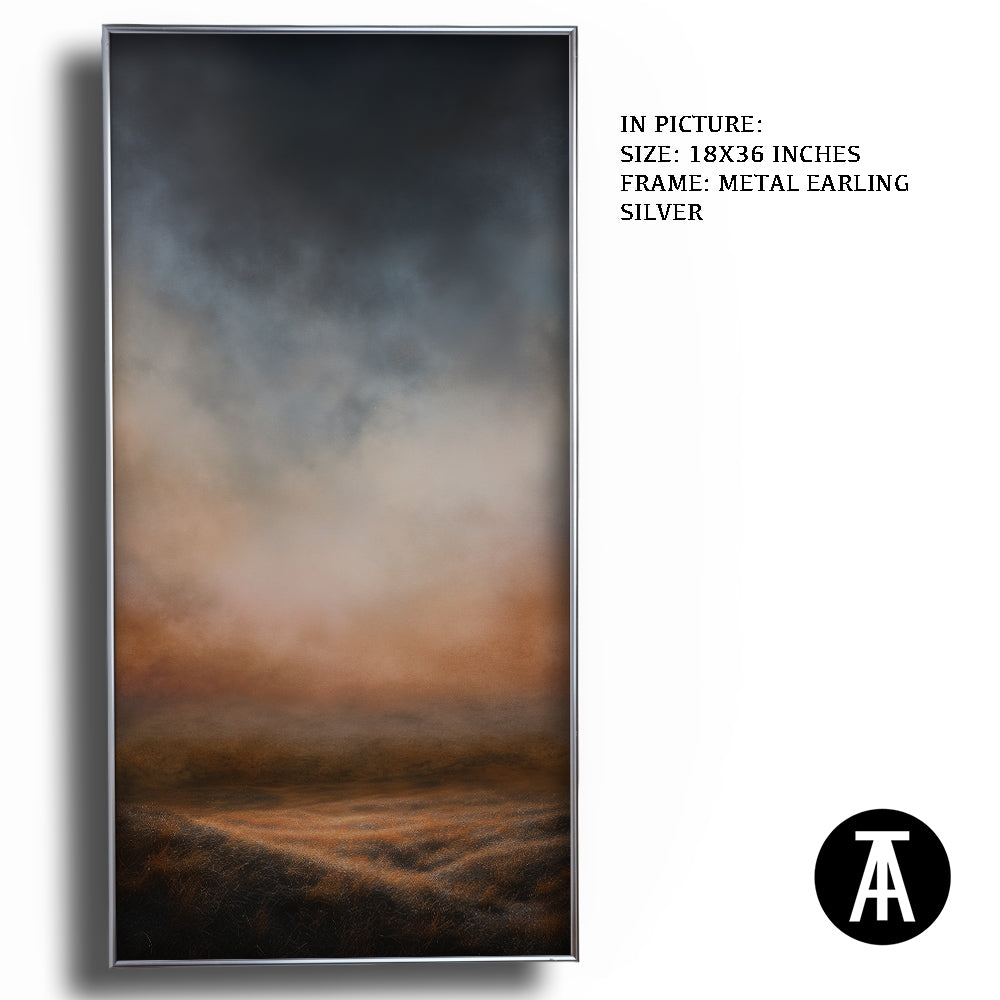 Artwork in Metal Earling Silver Frame