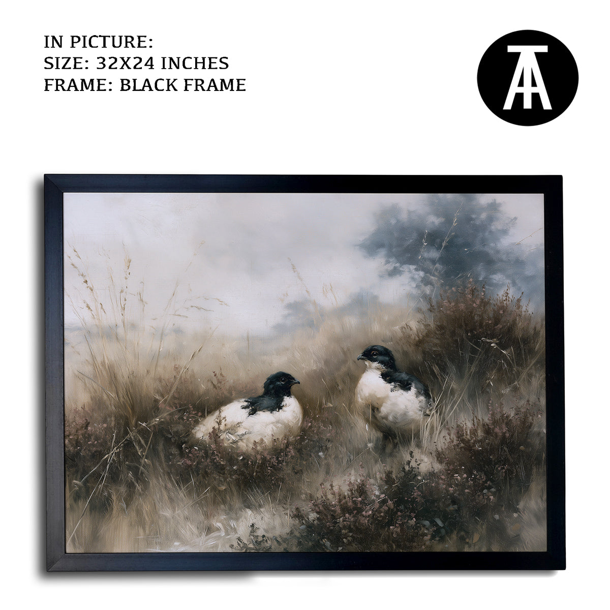Artwork in Black Frame