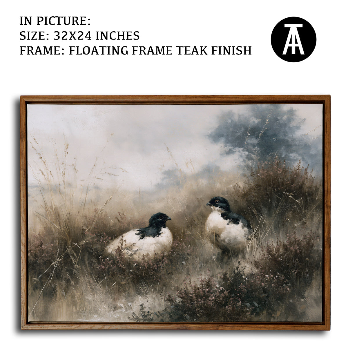 Artwork in Floating Frame