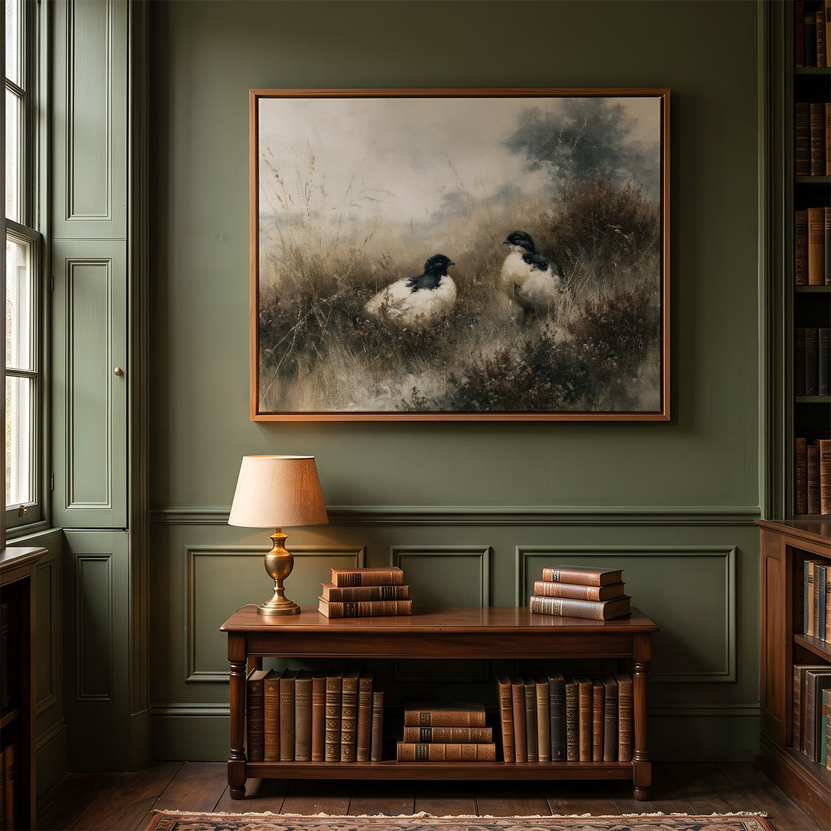 Painting in a Lifestyle Setting