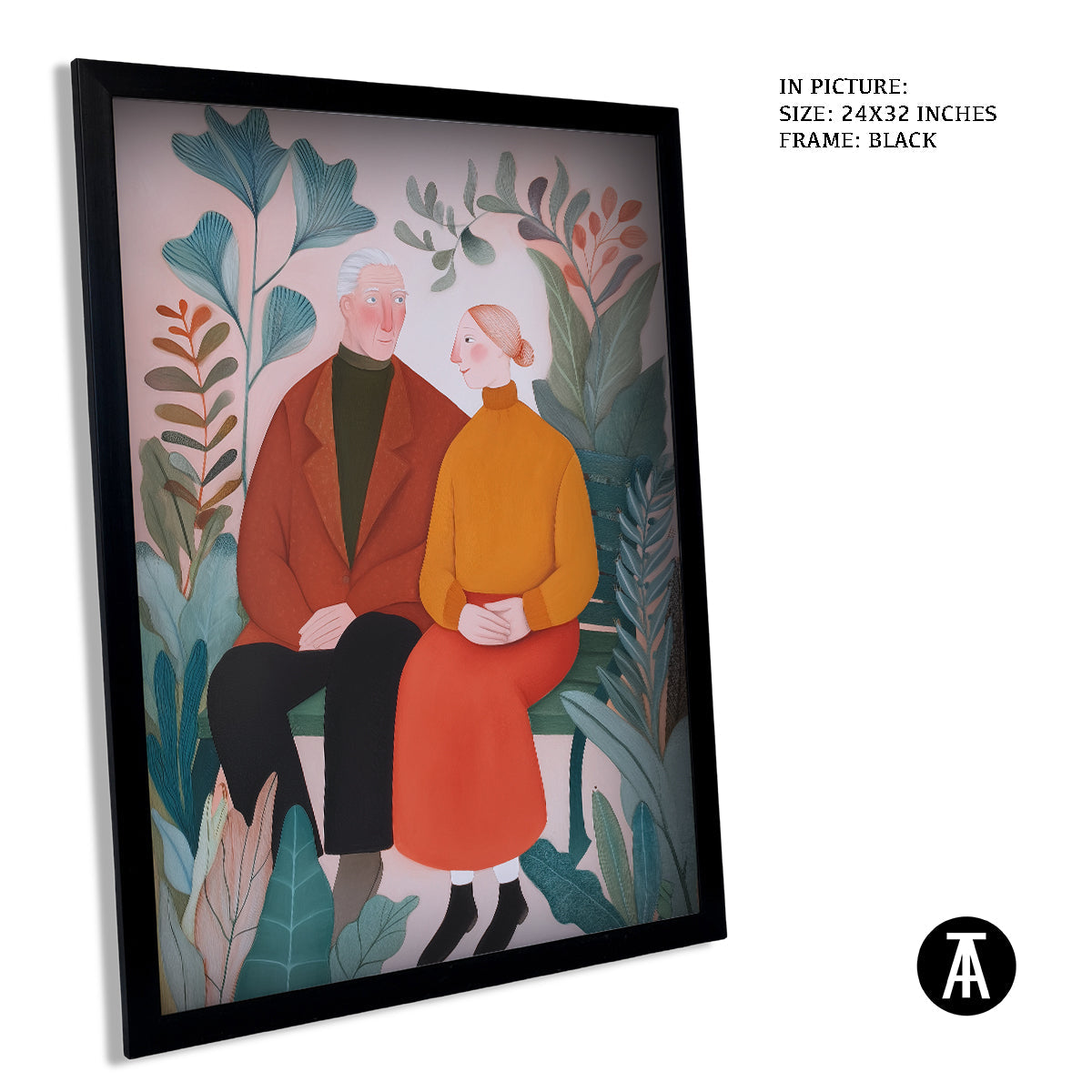 Artwork in Black Frame