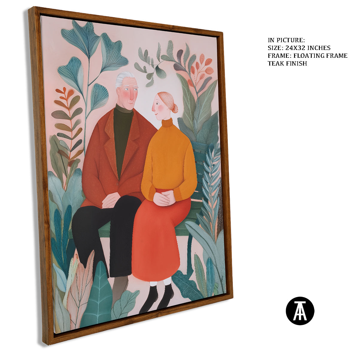 Artwork in Floating Frame