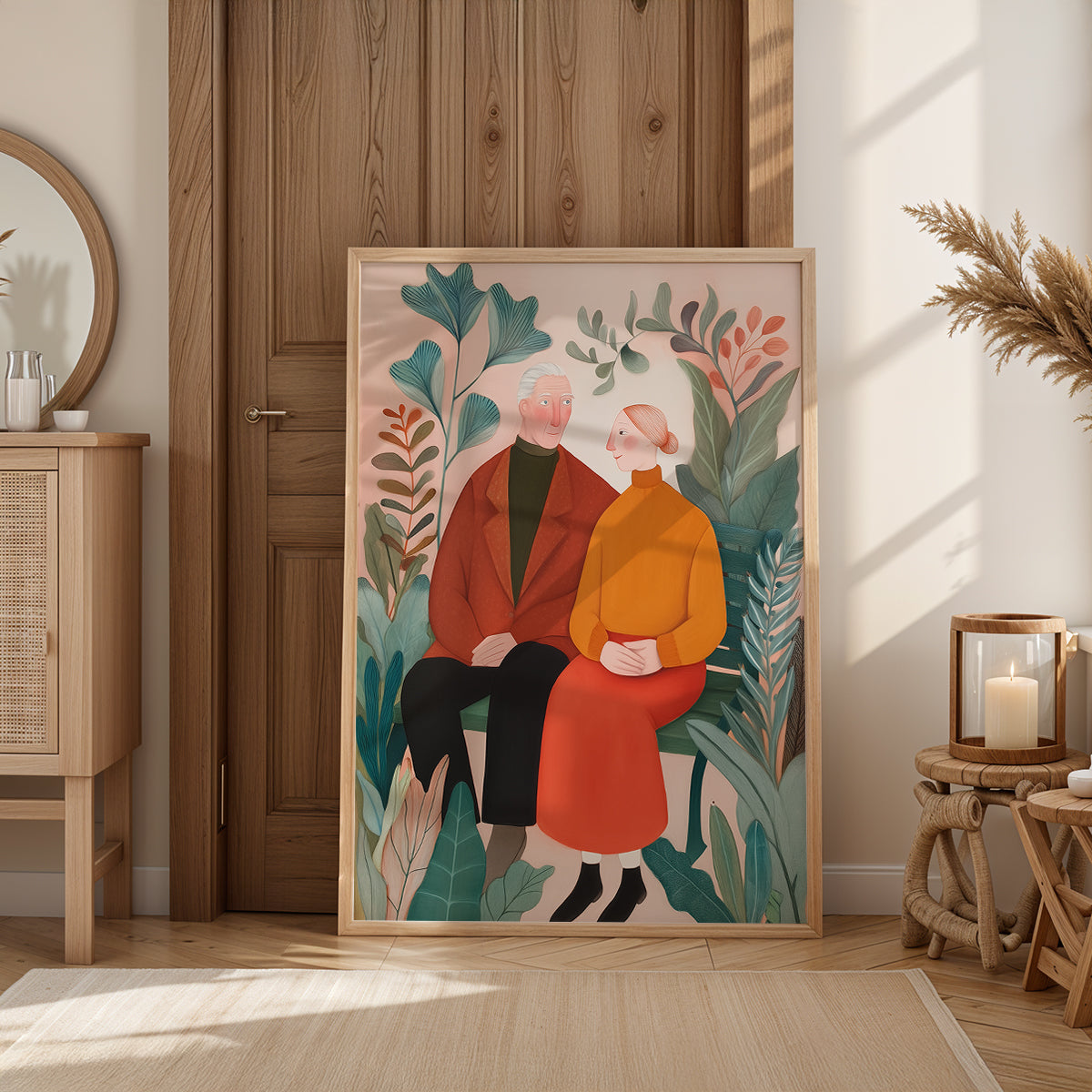 Painting in a Lifestyle Setting