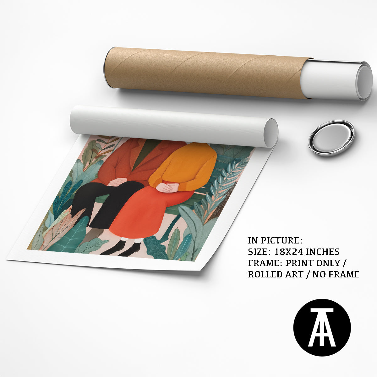 Artwork as Print Only or Rolled Art