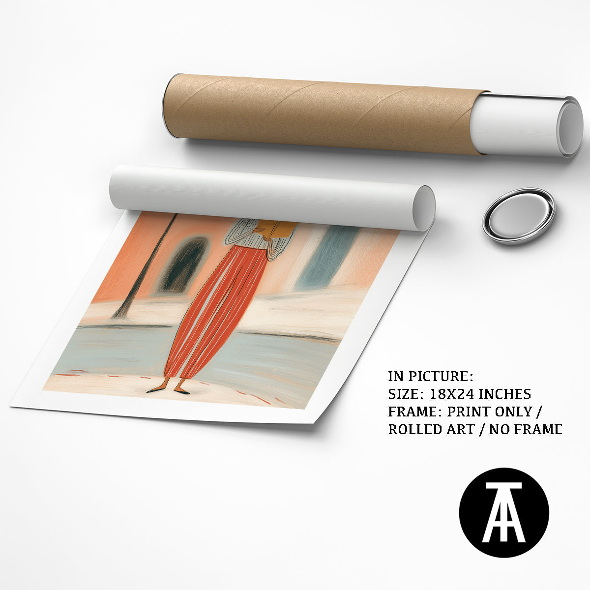 Artwork as Print Only or Rolled Art