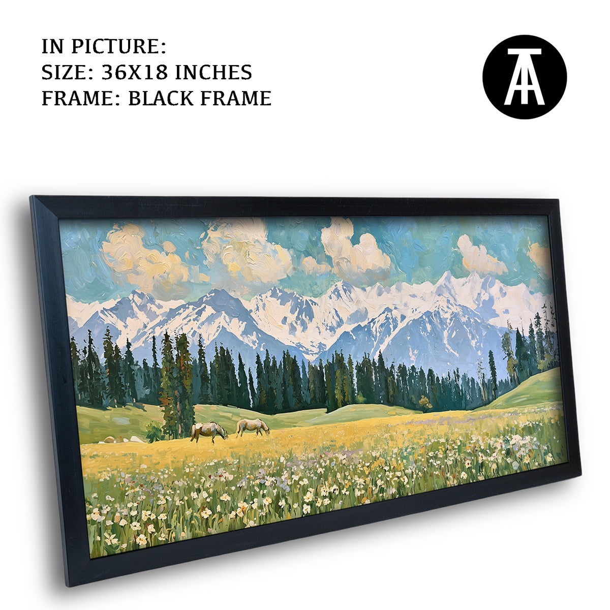 Artwork in Black Frame