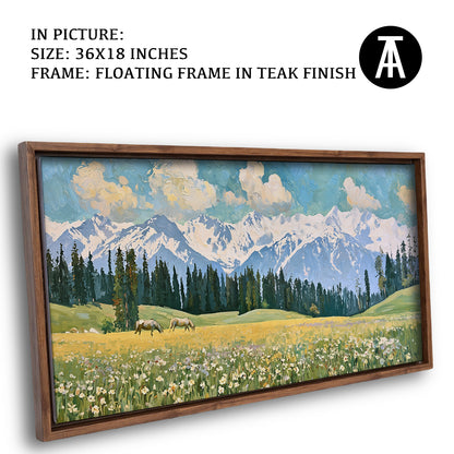 Artwork in Floating Frame