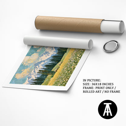 Artwork as Print Only or Rolled Art