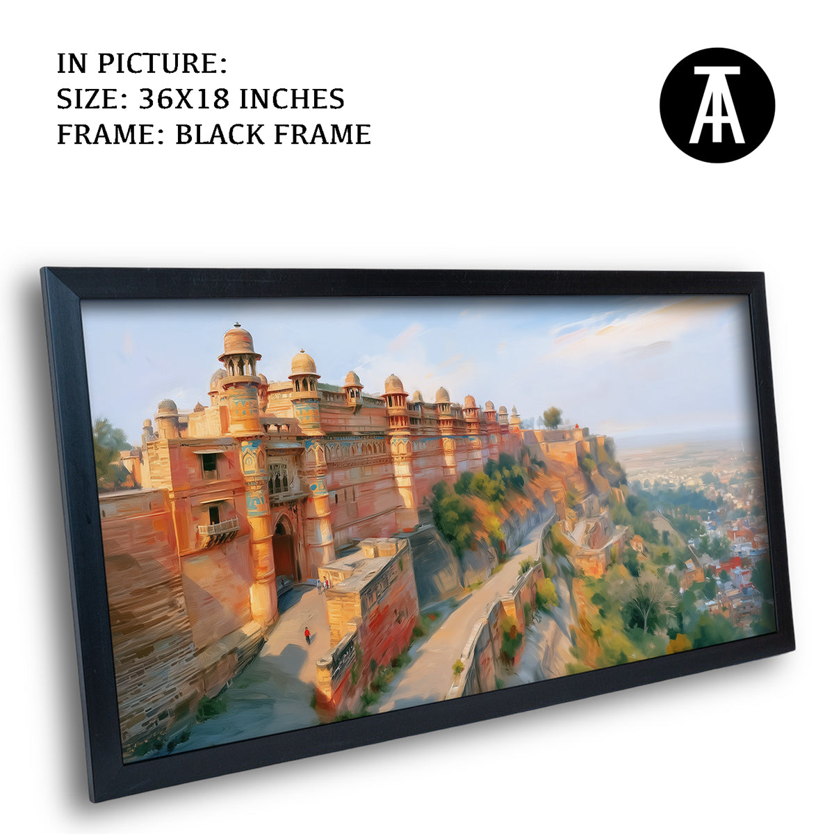 Artwork in Black Frame