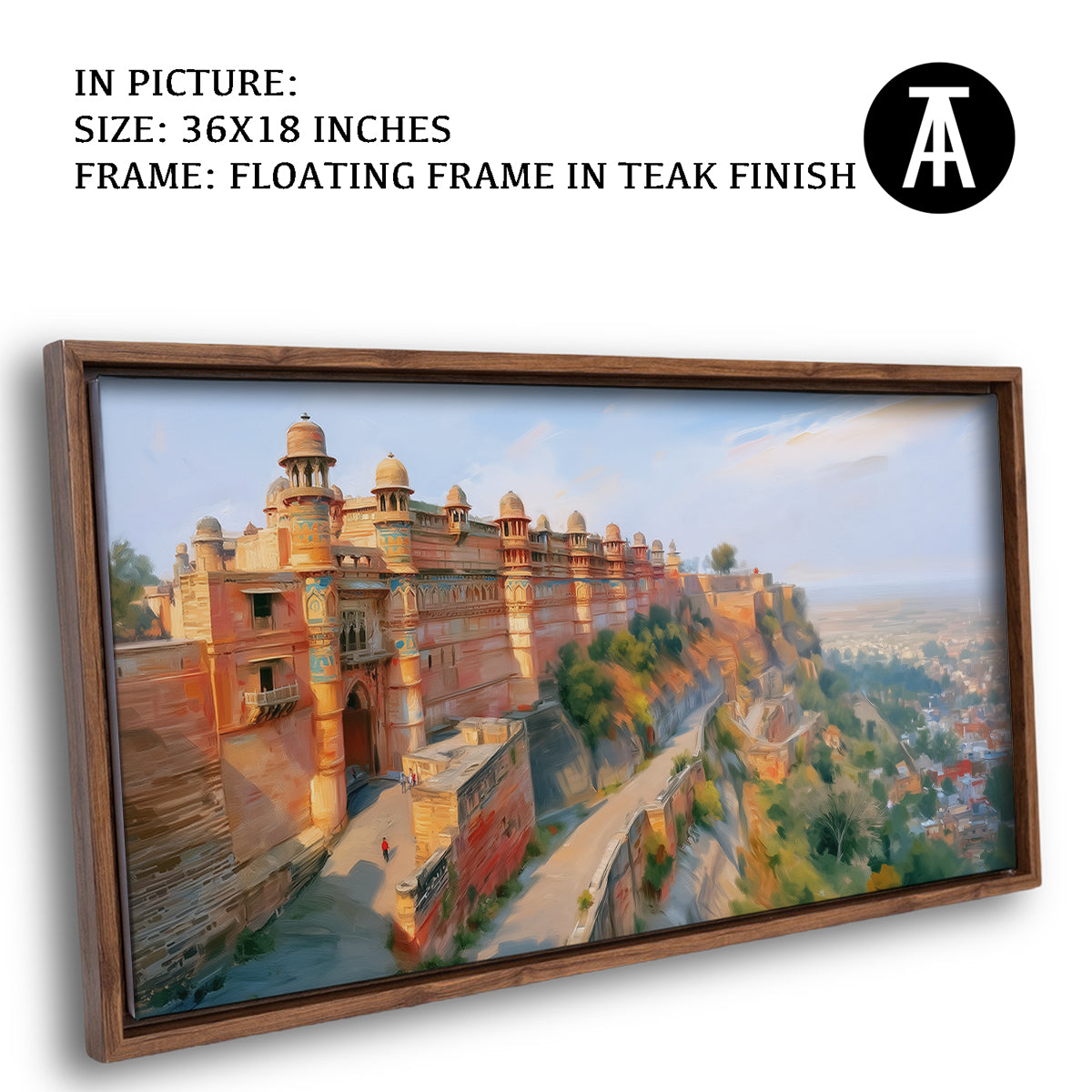 Artwork in Floating Frame