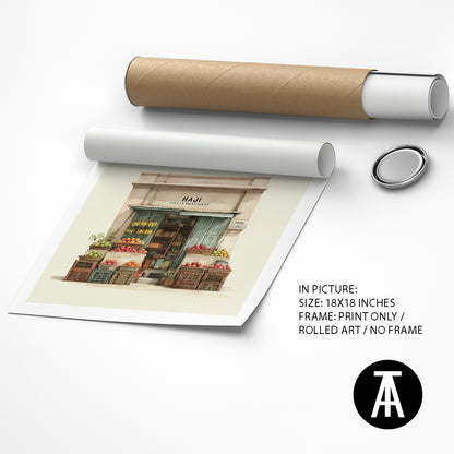 Artwork as Print Only / Rolled Art