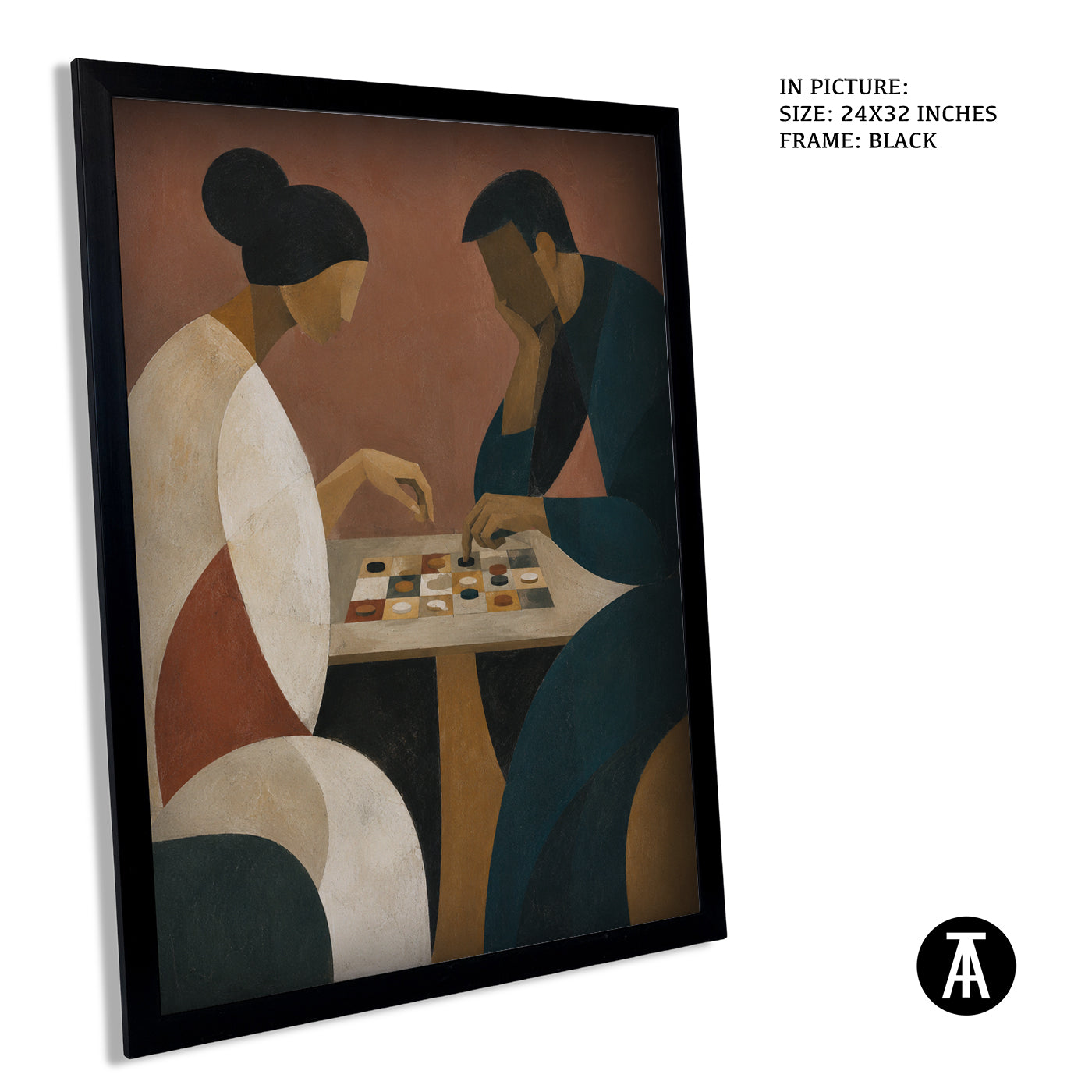 Artwork in Black Frame