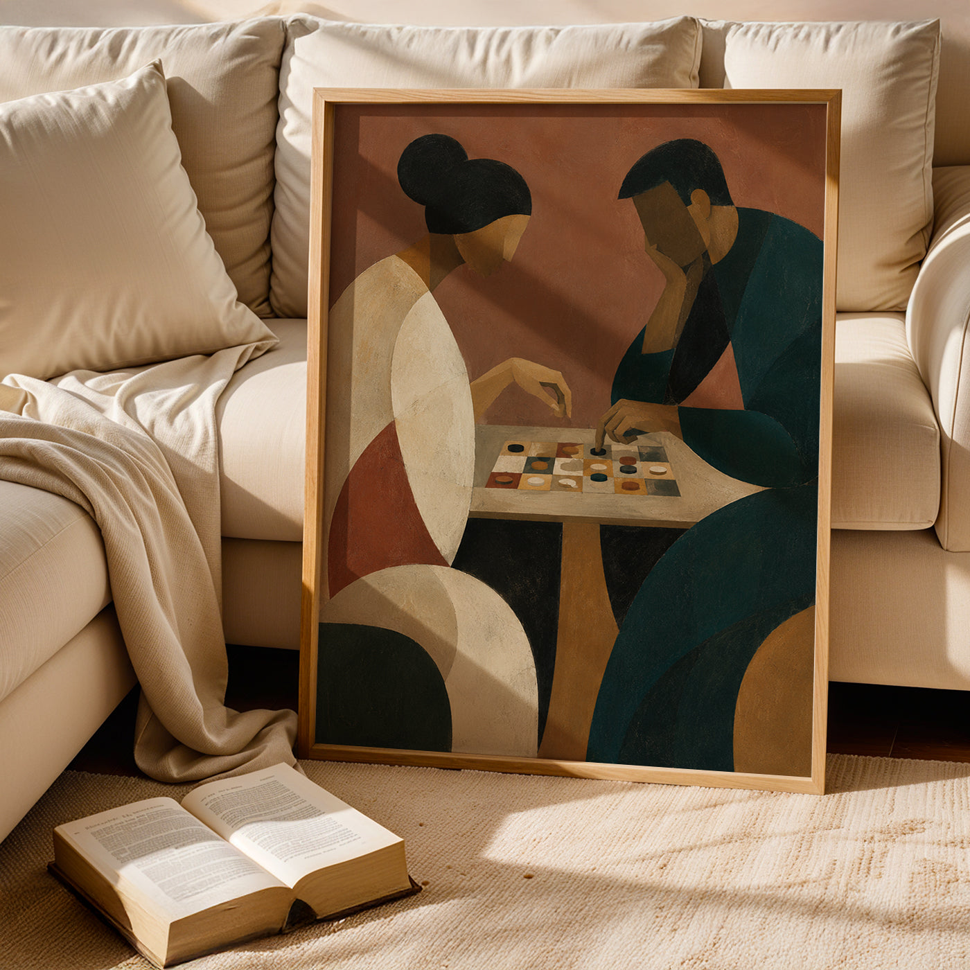 Canvas Art  in a Lifestyle Setting