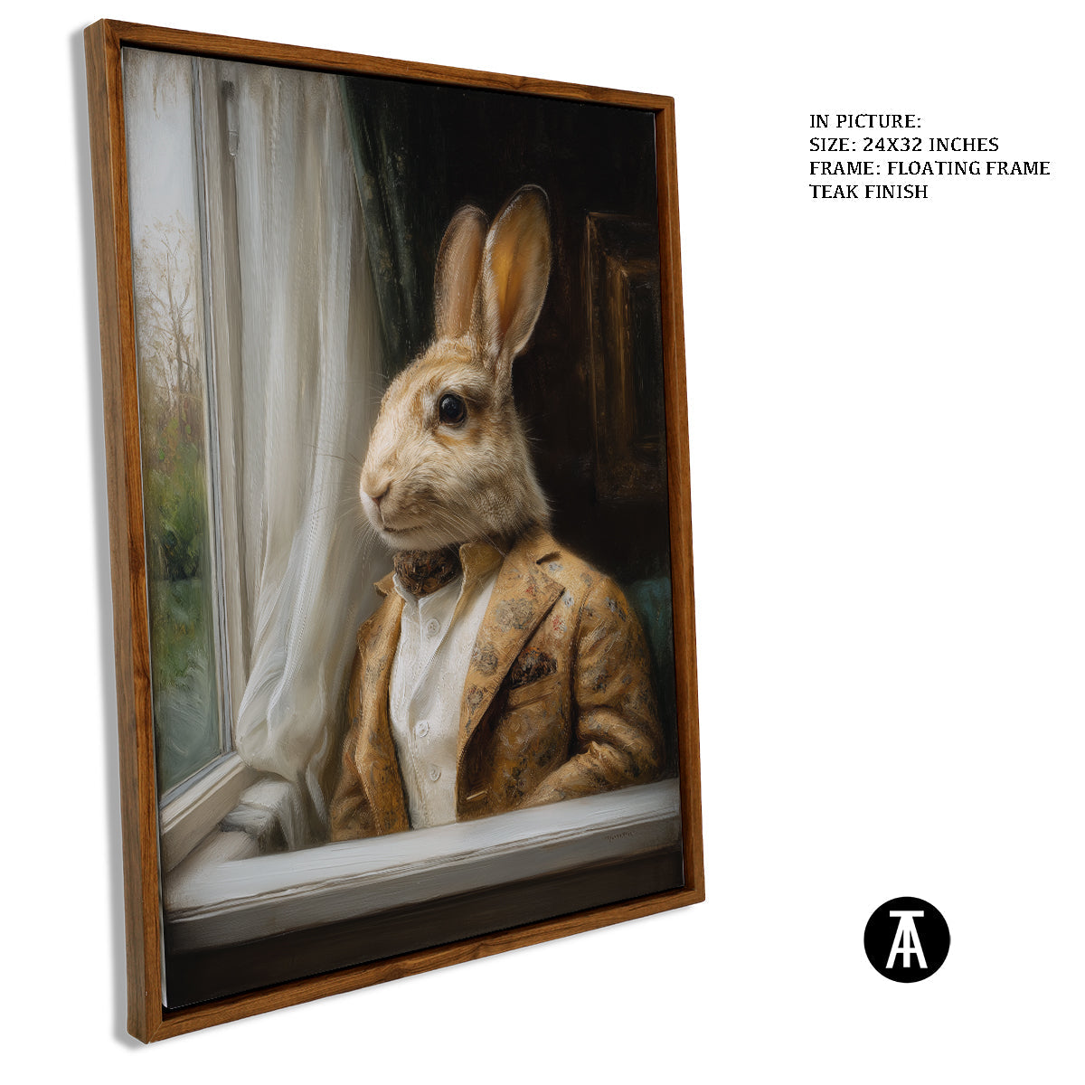 Artwork in Floating Frame