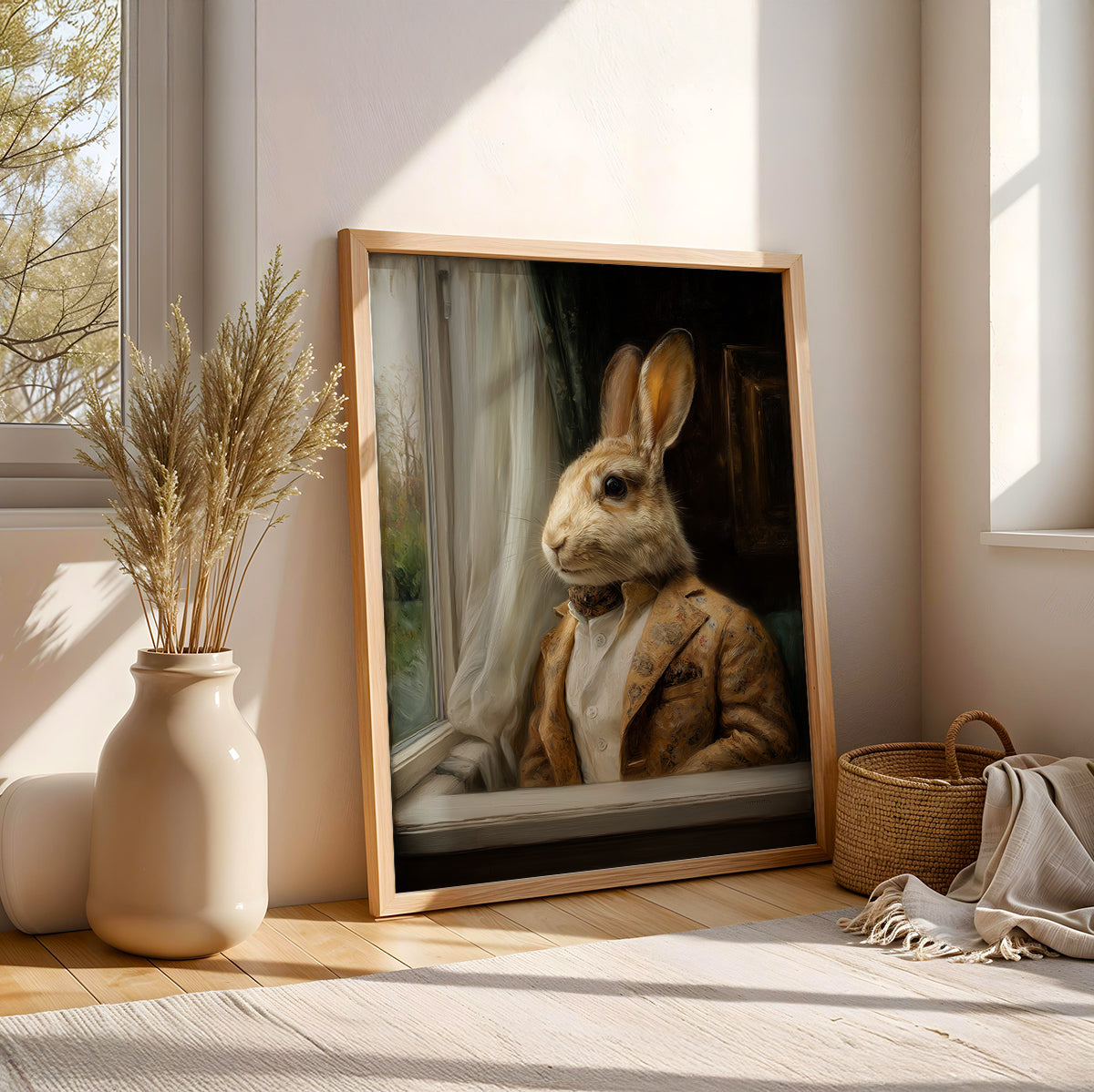 Painting in a Lifestyle Setting