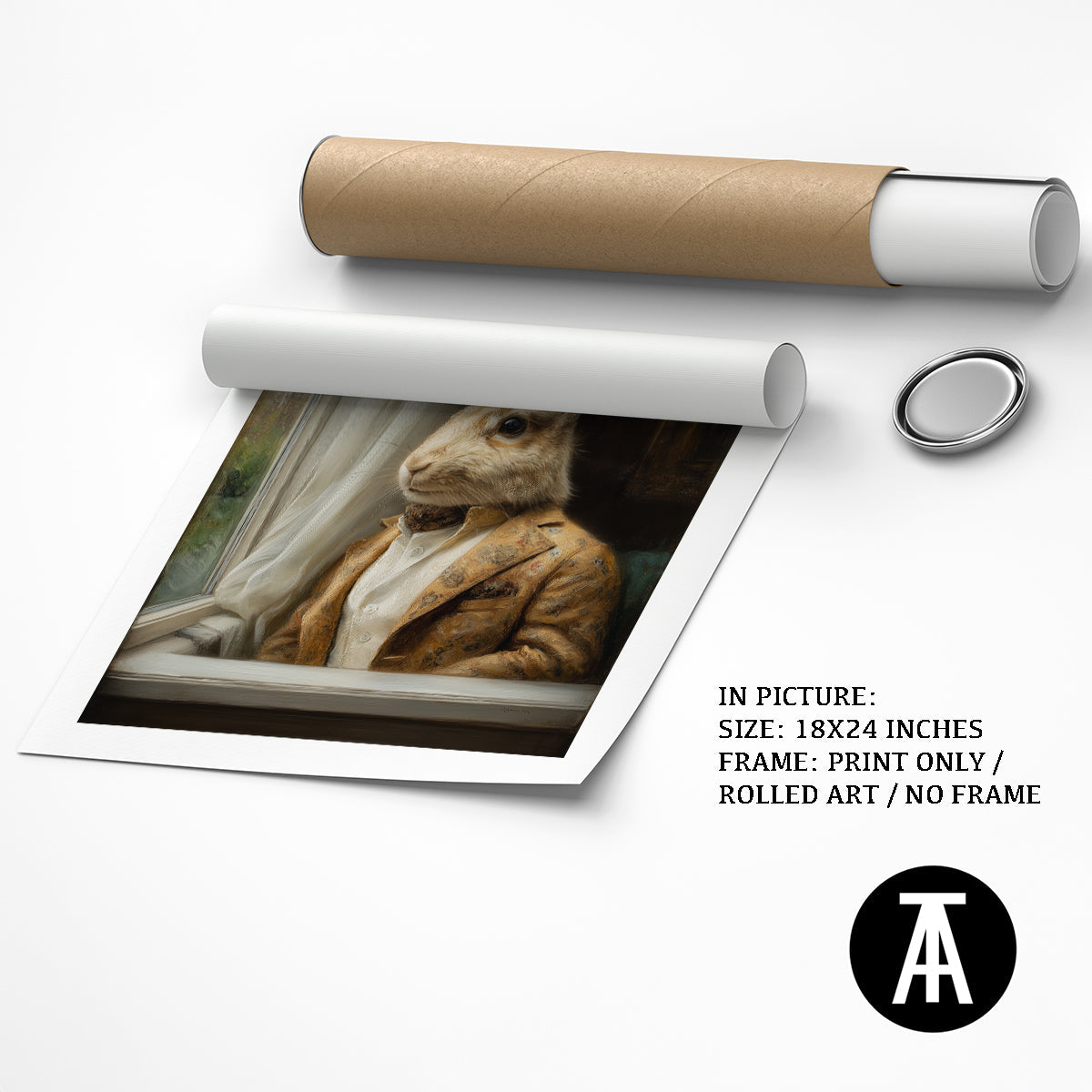 Artwork as Print Only or Rolled Art