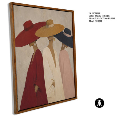 Artwork in Floating Frame
