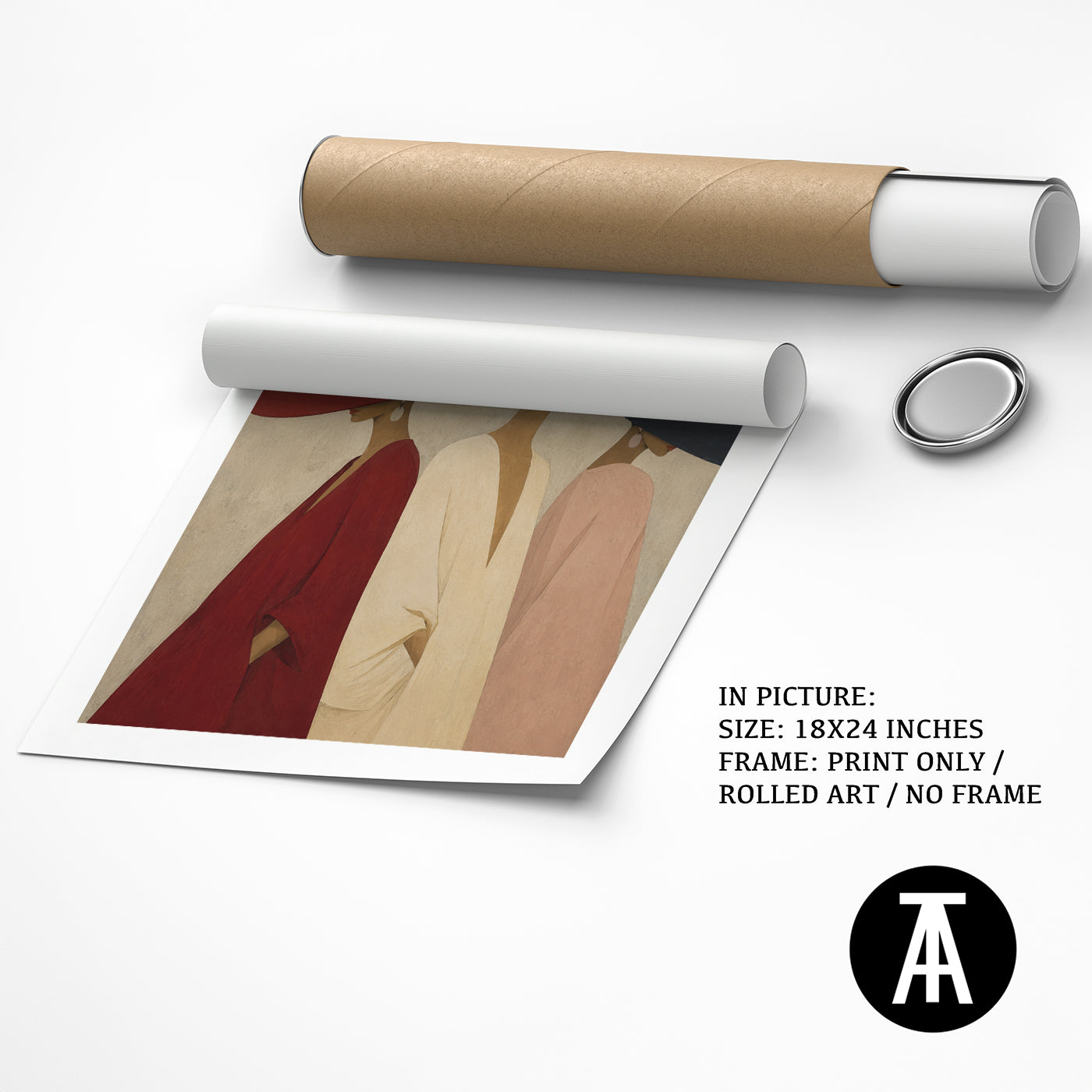 Artwork as Print Only or Rolled Art