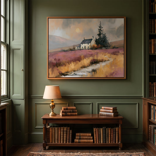 Painting in a Lifestyle Setting