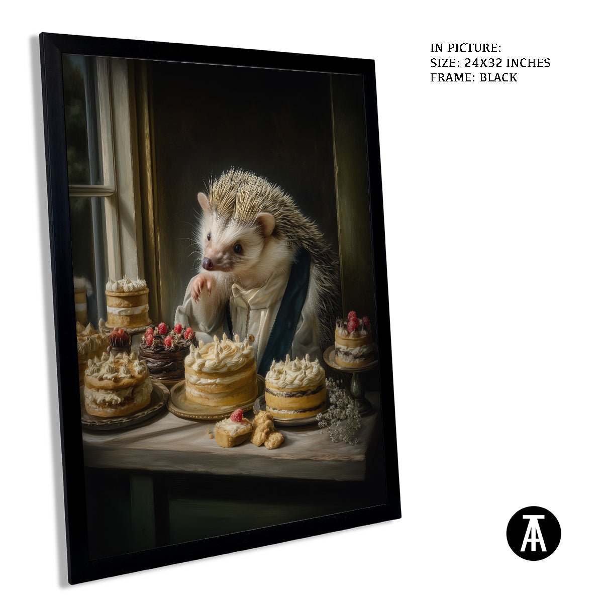 Artwork in Black Frame