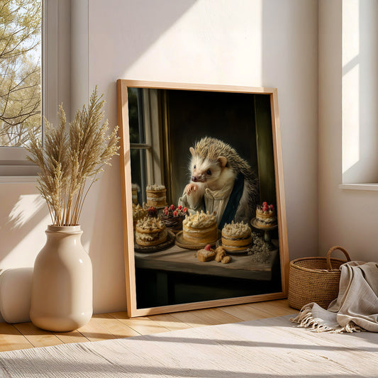 Painting in a Lifestyle Setting