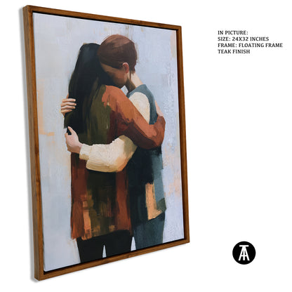 Artwork in Floating Frame