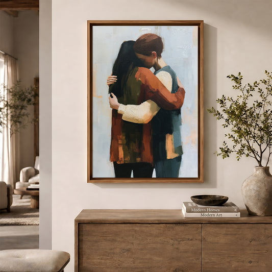 Painting in a Lifestyle Setting