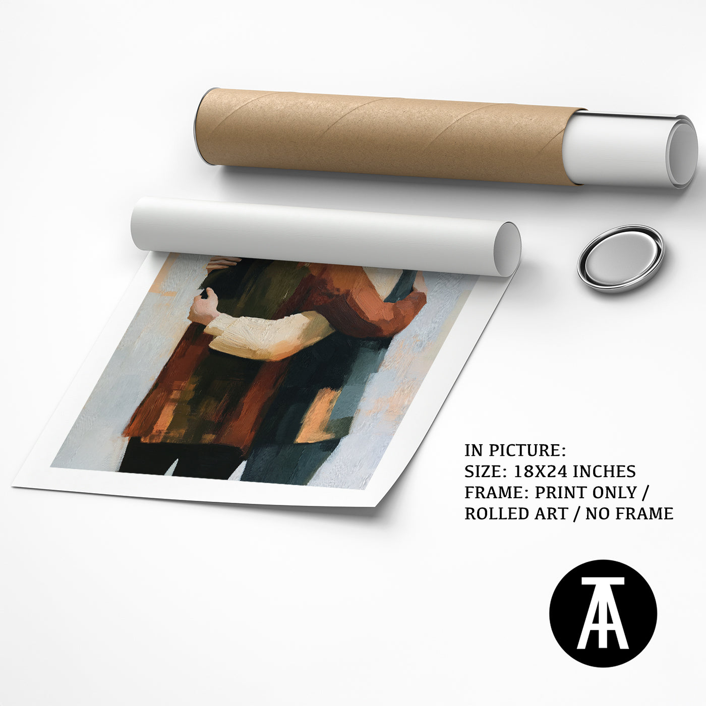 Artwork as Print Only or Rolled Art