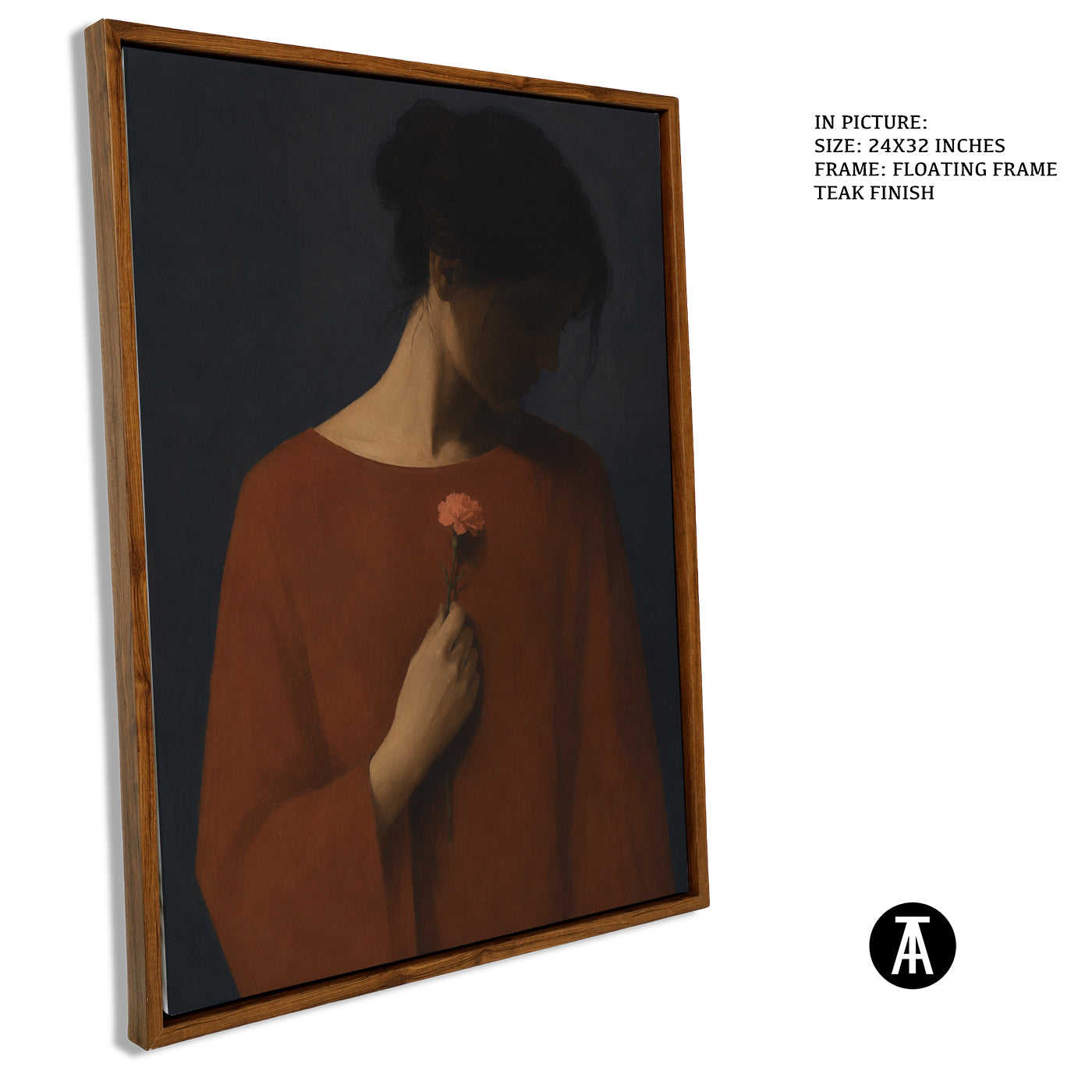 Artwork in Floating Frame