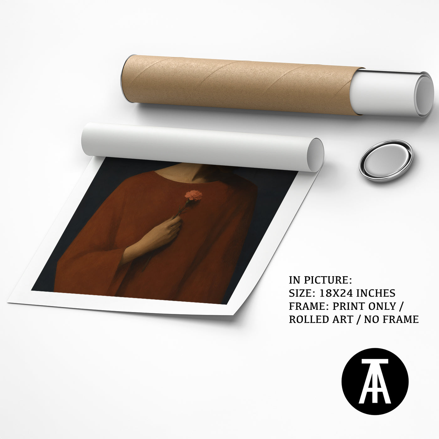 Artwork as Print Only or Rolled Art