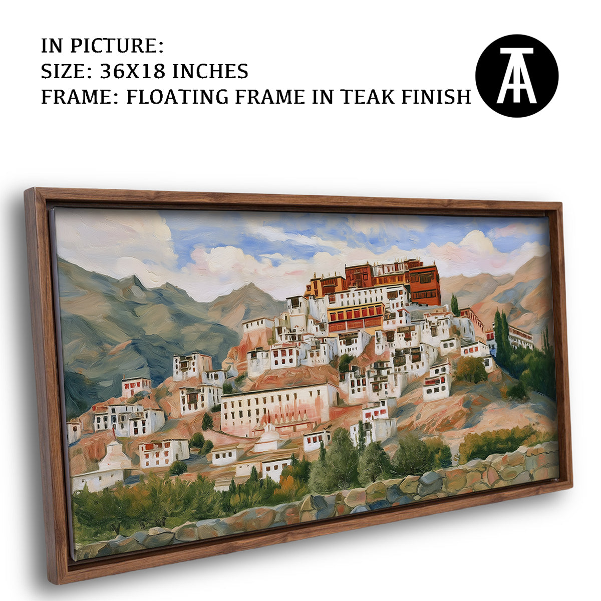 Artwork in Floating Frame