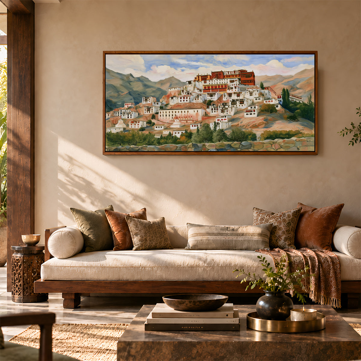 Indian Artwork in a Lifestyle Setting