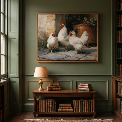 Painting in a Lifestyle Setting