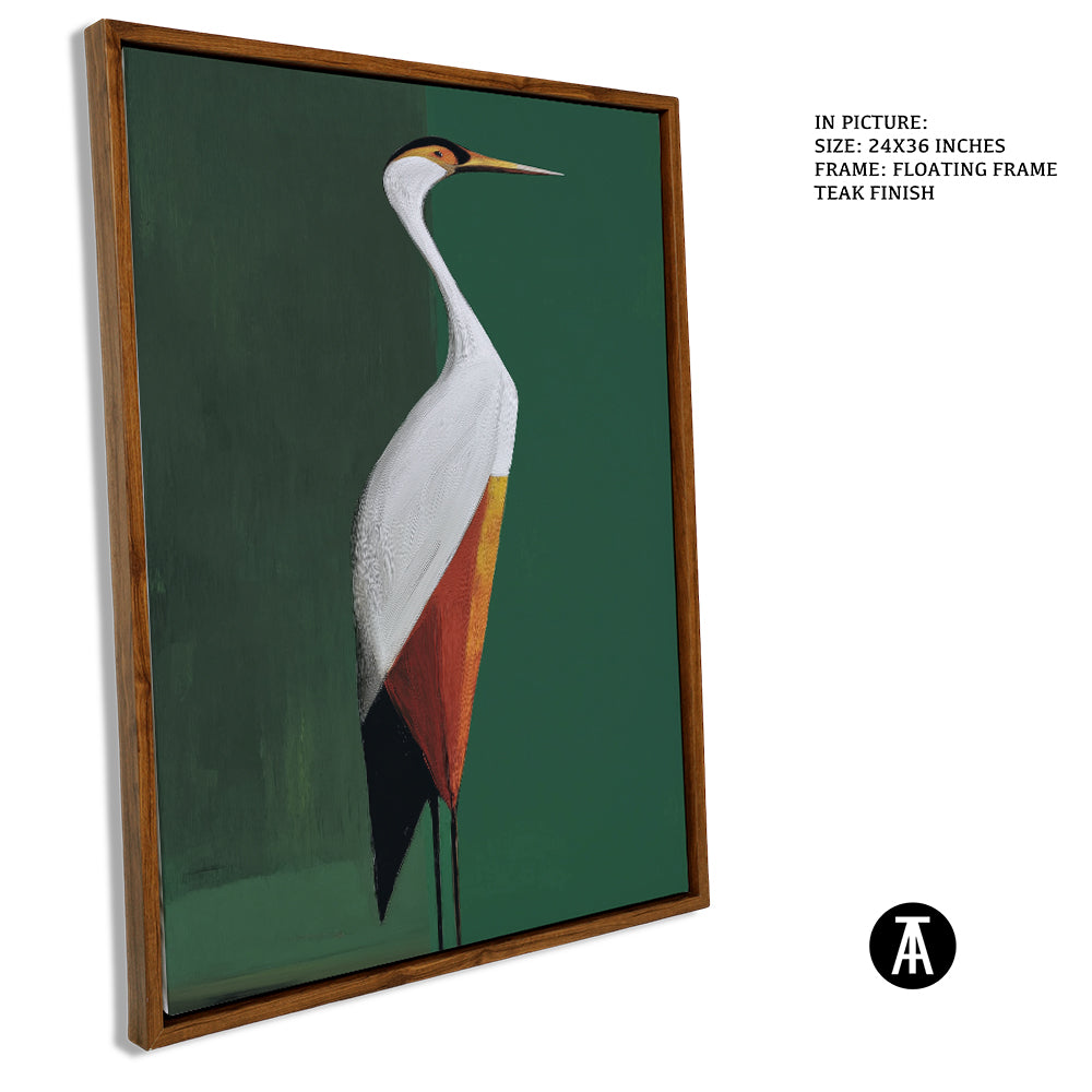 Artwork in Floating Frame