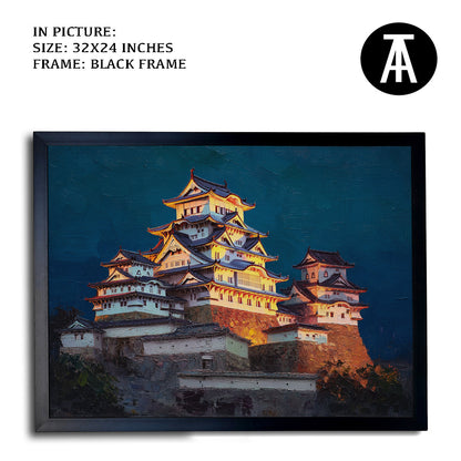 Artwork in Metal Earling Silver Frame