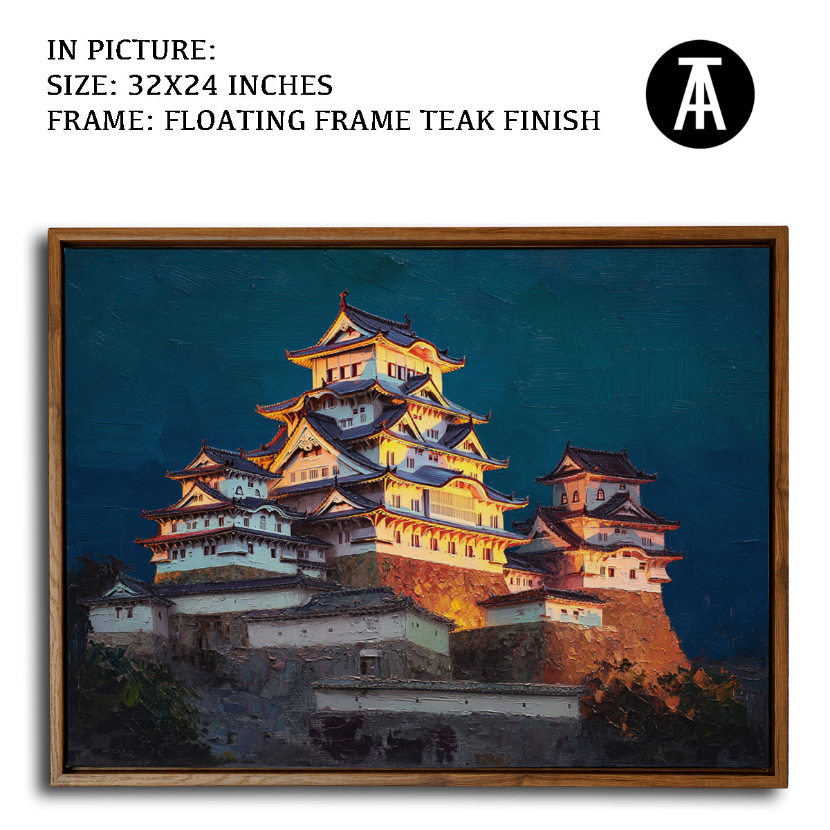 Artwork in Floating Frame