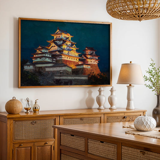 Japanese Painting in a Lifestyle Setting