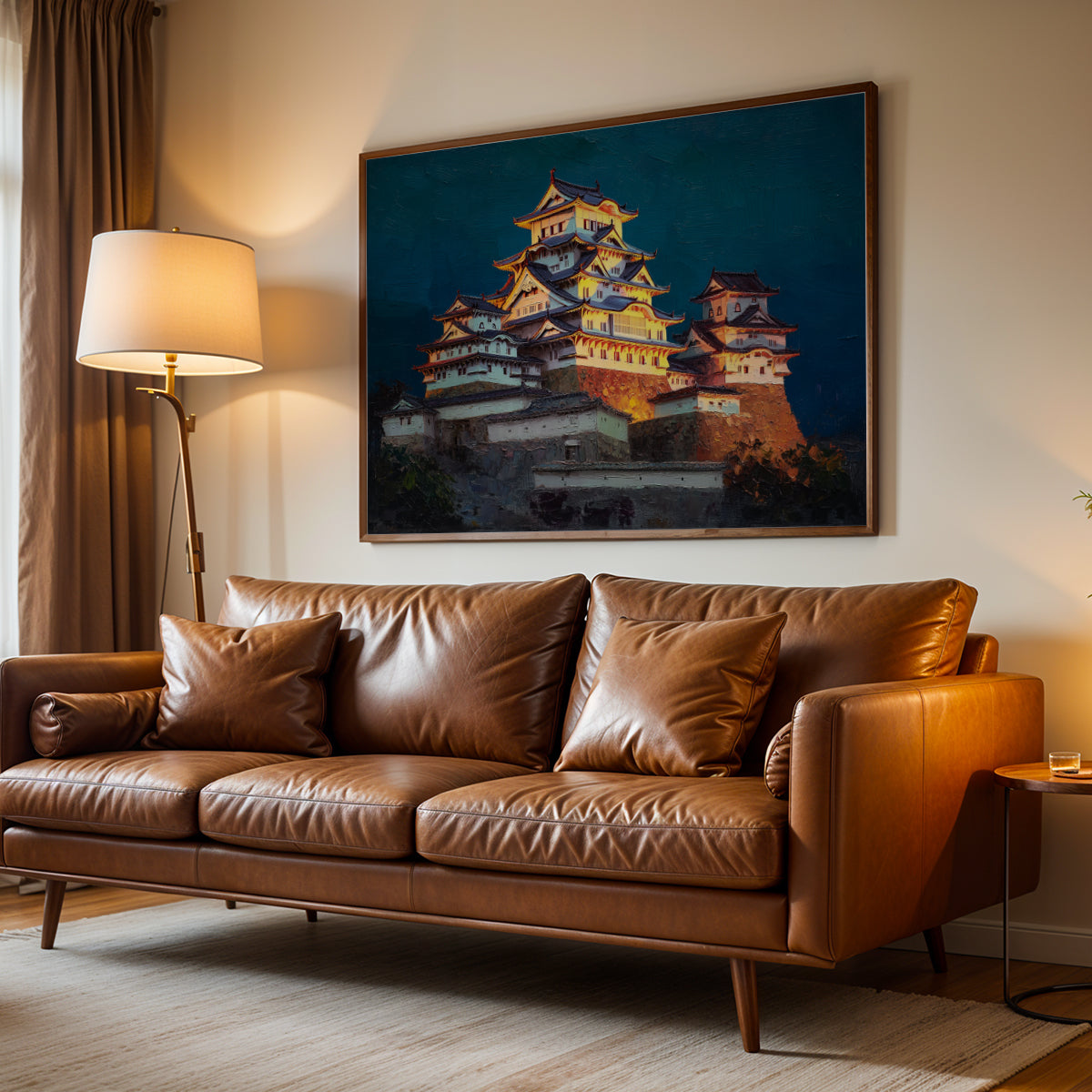 Japanese Artwork in a Lifestyle Setting