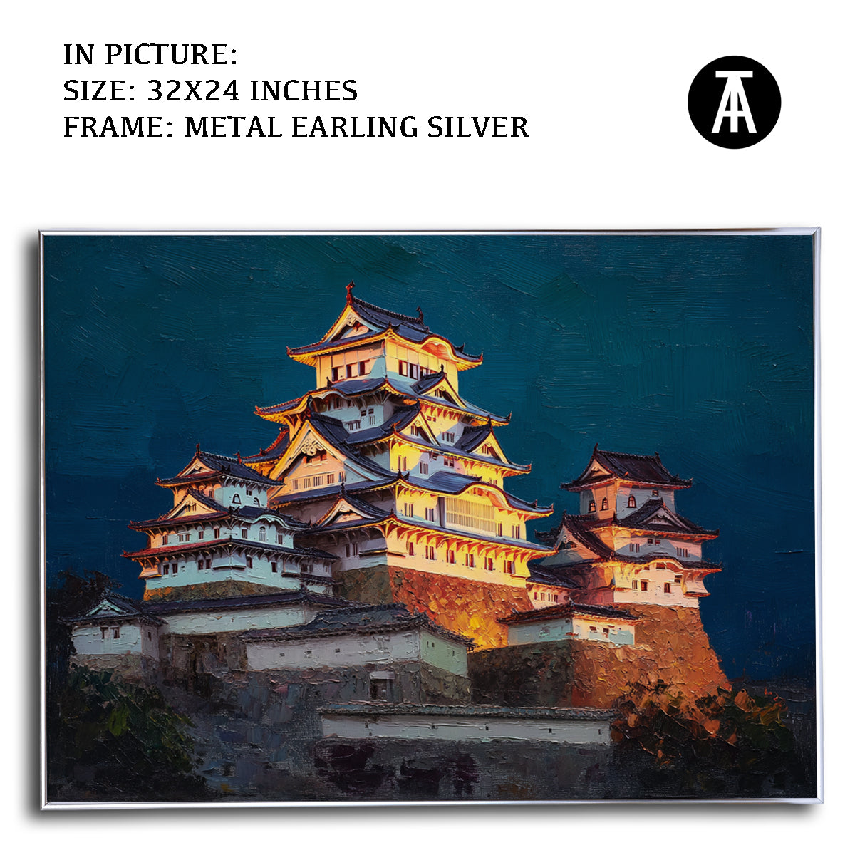 Artwork in Black Frame