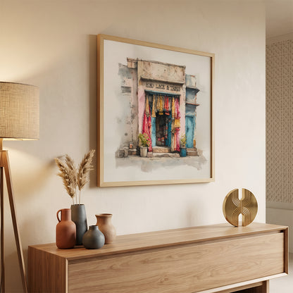 Indian Art in a Lifestyle Setting