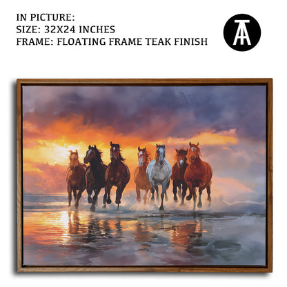 Artwork in Floating Frame