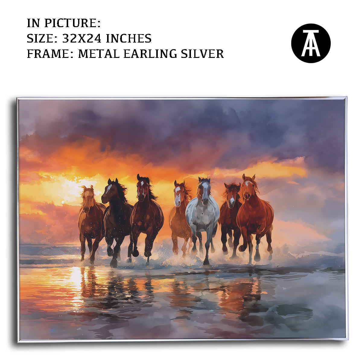 Artwork in Black Frame