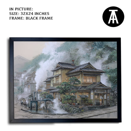 Artwork in Metal Earling Silver Frame