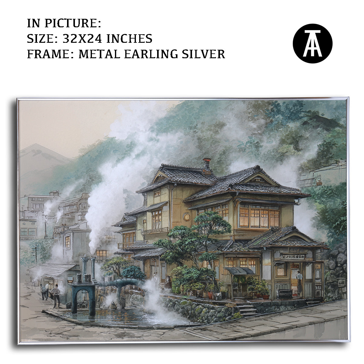 Artwork in Black Frame